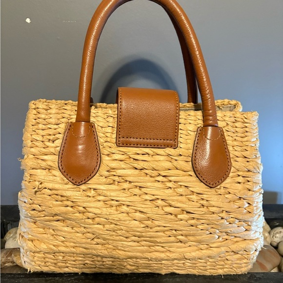 Brighton Dune Straw Satchel - Picture 2 of 8